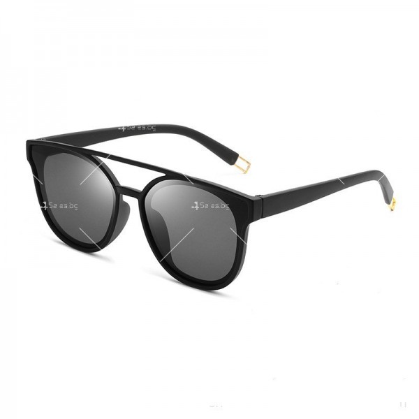 Класически унисекс слънчеви очила с двойна рамка YJ51 1