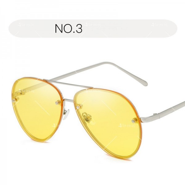 Слънчеви очила с форма на стъклата „Авиатор“ в различни цветове YJ53 3