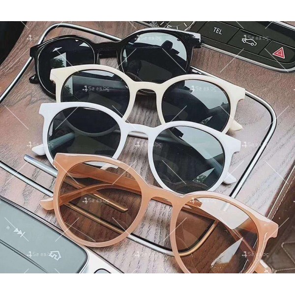 Унисекс слънчеви очила с форма на рамката подходяща за всеки тип лице YJ54 6