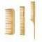 Дървени гребени и четки за коса от бамбук на брой или в комплект F36 8 — 4sales