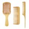 Дървени гребени и четки за коса от бамбук на брой или в комплект F36 11 — 4sales
