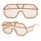 Елегантни дамски слънчеви очила със стъкла петоъгълници и кристали YJ61 8