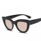 Модни дамски слънчеви очила във формата на котешко око с масивна рамка YJ66 3