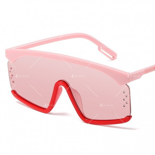 Спортно елегантни, масивни, дамски слънчеви очила в правоъгълна форма YJ68