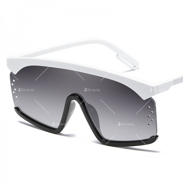 Спортно елегантни, масивни, дамски слънчеви очила в правоъгълна форма YJ68 4