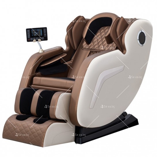 Луксозен масажен стол с дистанционно управление чрез LCD дисплей - KM-R5 LCD