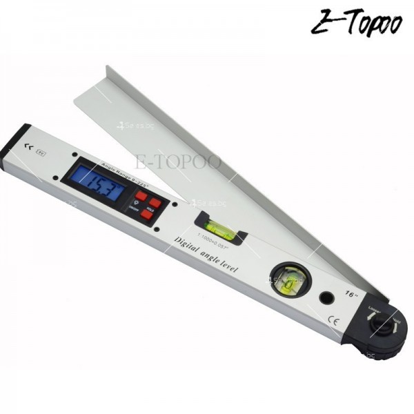 Цифров ъгломер с лазерно измерване/нивелир 250 и 400 мм TV438 4