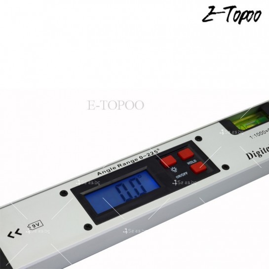 Цифров ъгломер с лазерно измерване/нивелир 250 и 400 мм TV438