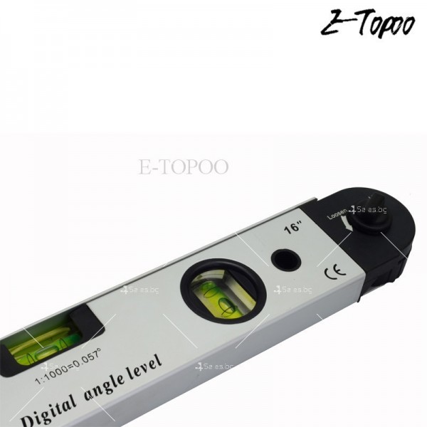 Цифров ъгломер с лазерно измерване/нивелир 250 и 400 мм TV438 8