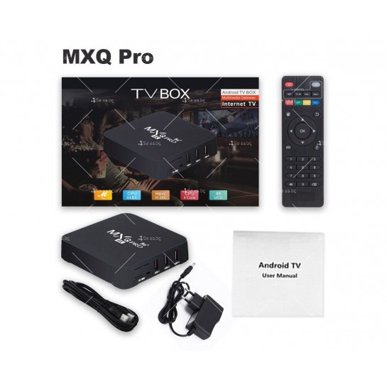 Професионална цифрова тв бокс кутия MXQ Pro – 4K - MXQ PRO  5G (3+32G)