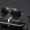 Нов модел поляризирани луксозни мъжки слънчеви очила с форма „Авиатор“ YJ91 2 — 4sales
