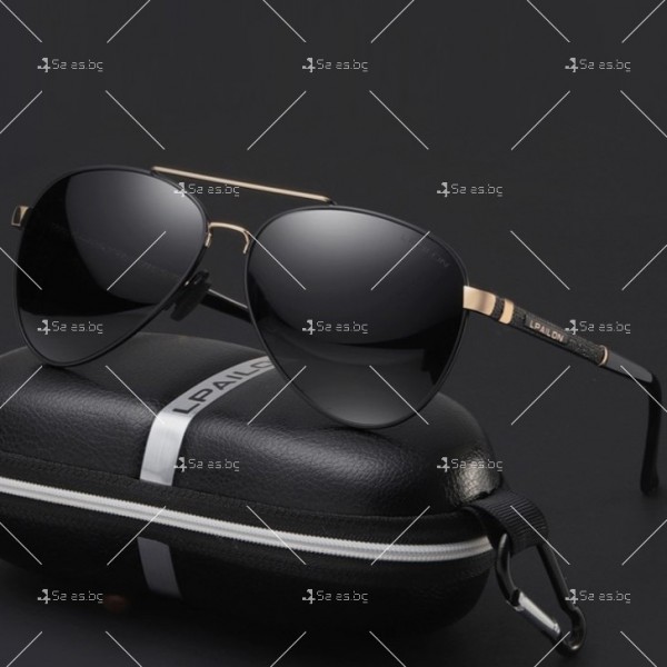 Модерни слънчеви очила за мъже с цветни стъкла и поляризация YJ92 1