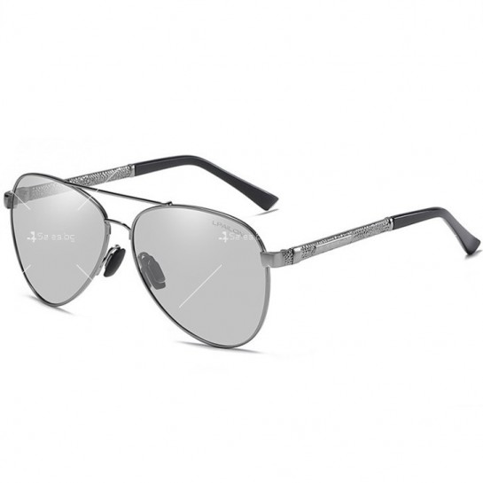 Модерни слънчеви очила за мъже с цветни стъкла и поляризация YJ92