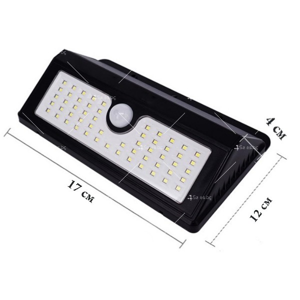 Соларна LED лампа с 55 диода, силна светлина H LED1 2