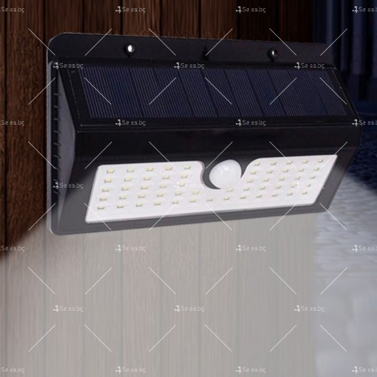 Соларна LED лампа с 55 диода, силна светлина и няколко режима на работа H LED1