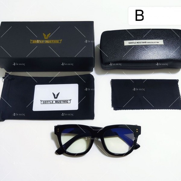 Луксозен комплект дамски слънчеви очила с кутийка Gentle mustang YJ46 2