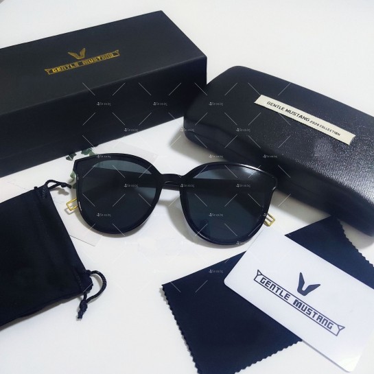 Луксозен комплект дамски слънчеви очила с кутийка Gentle mustang YJ46