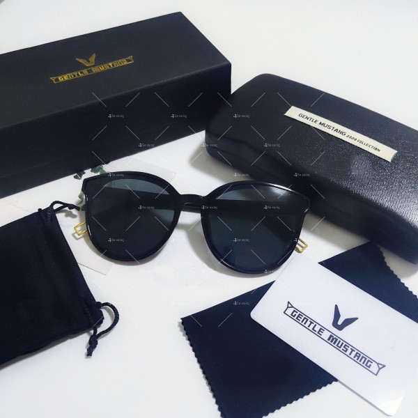 Луксозен комплект дамски слънчеви очила с кутийка Gentle mustang YJ46 5