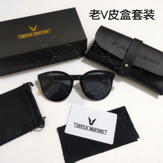 Луксозен комплект дамски слънчеви очила с кутийка Gentle mustang YJ46
