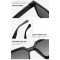 Спортно елегантни, масивни, унисекс слънчеви очила с квадратни стъкла YJ72 8 — 4sales