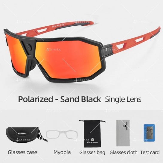 ROCKBROS спортни мъжки слънчеви очила за колоездене