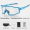Фотохромни спортни мъжки слънчеви очила подходящи за колоездене  ROCKBROS 14 — 4sales