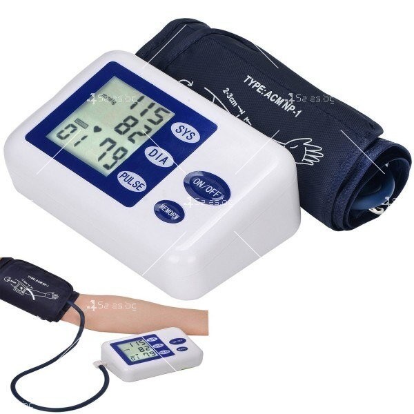 Апарат за измерване на кръвно налягане с електронно отчитане 4