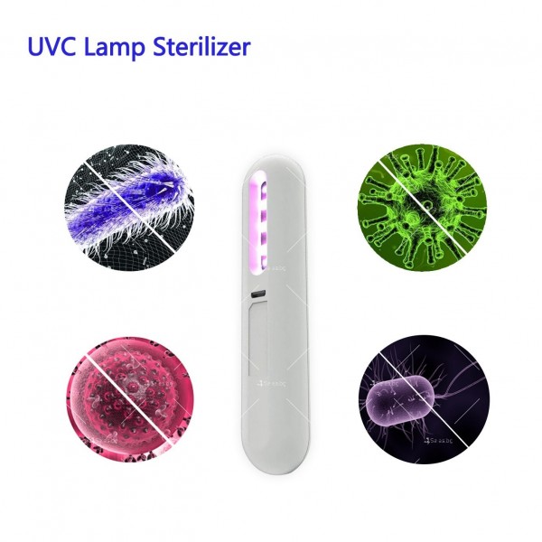 Портативна мини UV-лампа с озон за дезинфекциране на помещения 11