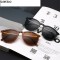 Унисекс кръгли слънчеви очила с огледални стъкла 6 — 4sales