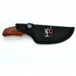 Джобен ловно-туристически нож с дървена дръжка и стоманено острие BUCK 480 7