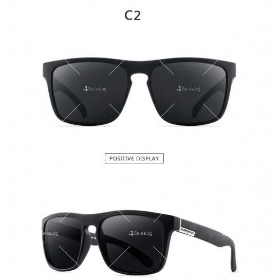 Мъжки поляризирани слънчеви очила с удобен класически дизайн