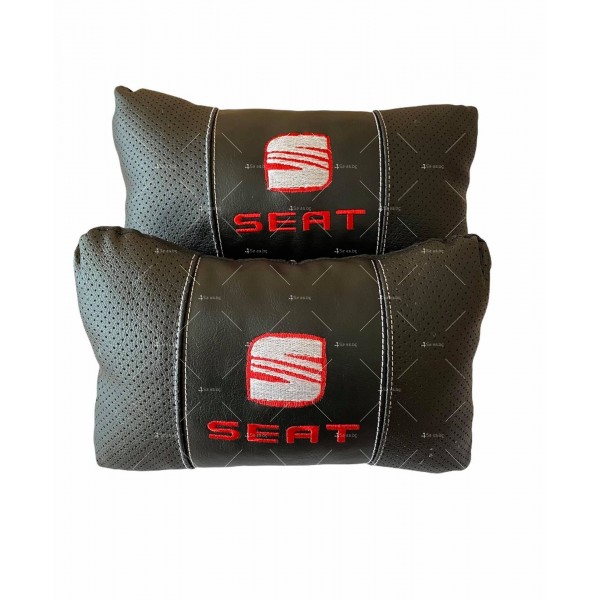 Комплект от два броя ергономични възглавници за седалка с ластик за автомобил 13