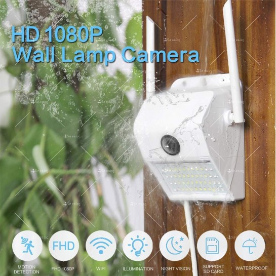 Камера с Wifi, вградено LED осветление, Full HD и водоустойчива структура IP2