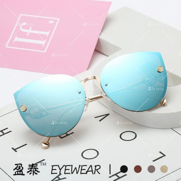 Дамски очила с форма тип „котешко око“ в различни цветове YJ75 6