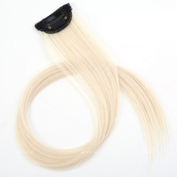 Дълъг цветен удължител за коса с клипс F56 1