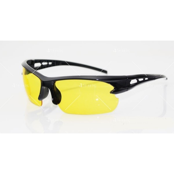 Спортно - елегантни мъжки слънчеви очила с горна рамка YJ83 4
