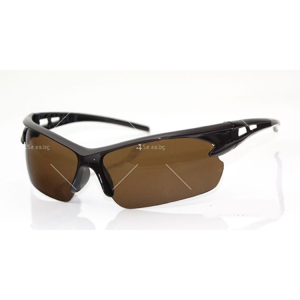 Спортно - елегантни мъжки слънчеви очила с горна рамка YJ83 8