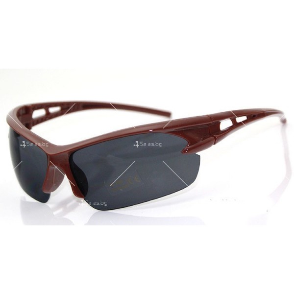 Спортно - елегантни мъжки слънчеви очила с горна рамка YJ83 9