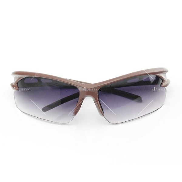 Спортно - елегантни мъжки слънчеви очила с горна рамка YJ83 10
