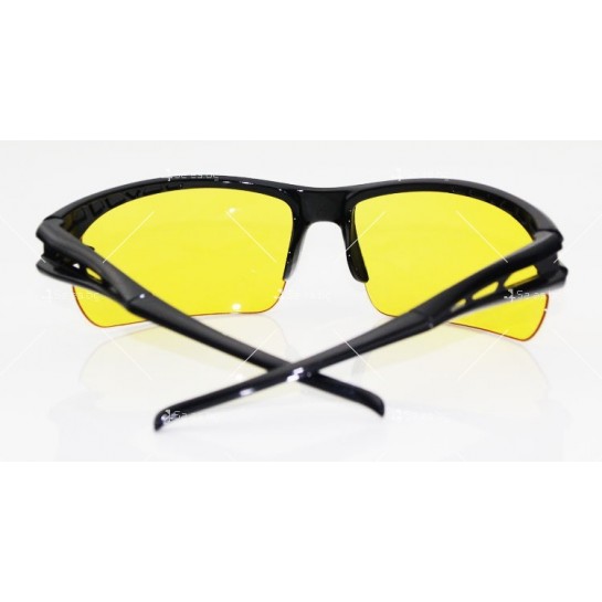 Спортно - елегантни мъжки слънчеви очила с горна рамка YJ83