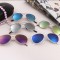 Нов модел дамски слънчеви очила с огледални стъкла в различни цветове YJ85 10