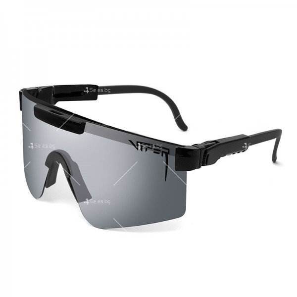 Двойни широки поляризирани спортни слънчеви очила рамка Tr90 и Uv400 защита YJ86 6