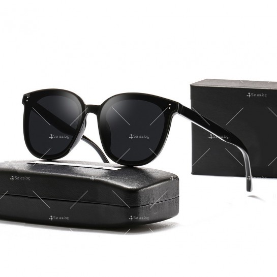 Унисекс поляризирани слънчеви очила с големи стъкла и кутия за съхранение YJ87