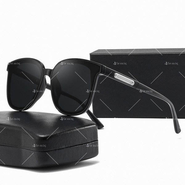 Унисекс поляризирани слънчеви очила с големи стъкла и кутия за съхранение YJ87 11