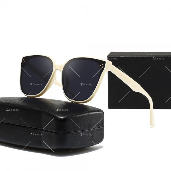 Унисекс поляризирани слънчеви очила с големи стъкла и кутия за съхранение YJ87 14