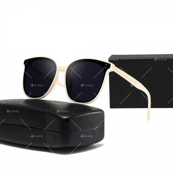 Унисекс поляризирани слънчеви очила с големи стъкла и кутия за съхранение YJ87 15