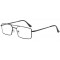 Класически дамски ретро слънчеви очила с метална правоъгълна рамка 9