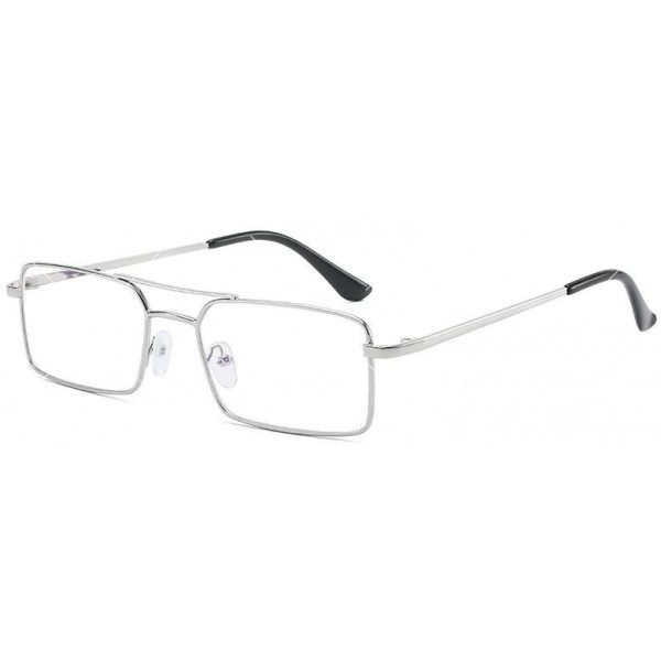 Класически дамски ретро слънчеви очила с метална правоъгълна рамка 10