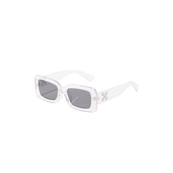 Луксозни дамски ретро слънчеви очила с дебела рамка и правоъгълна форма 5
