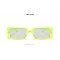 Винтидж цветни дамски слънчеви очила с издължена квадратна форма 2